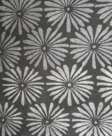 Vloerkleed Flower kleur grey