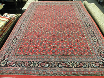 Oosters tapijt Herati Red/Blue