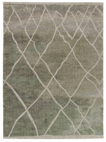 Vloerkleed Rabat Green taupe