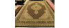 Oosters tapijt Tabriz zwart/groen