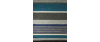 Vloerkleed Perletta Structures Mix Blauw met grijs