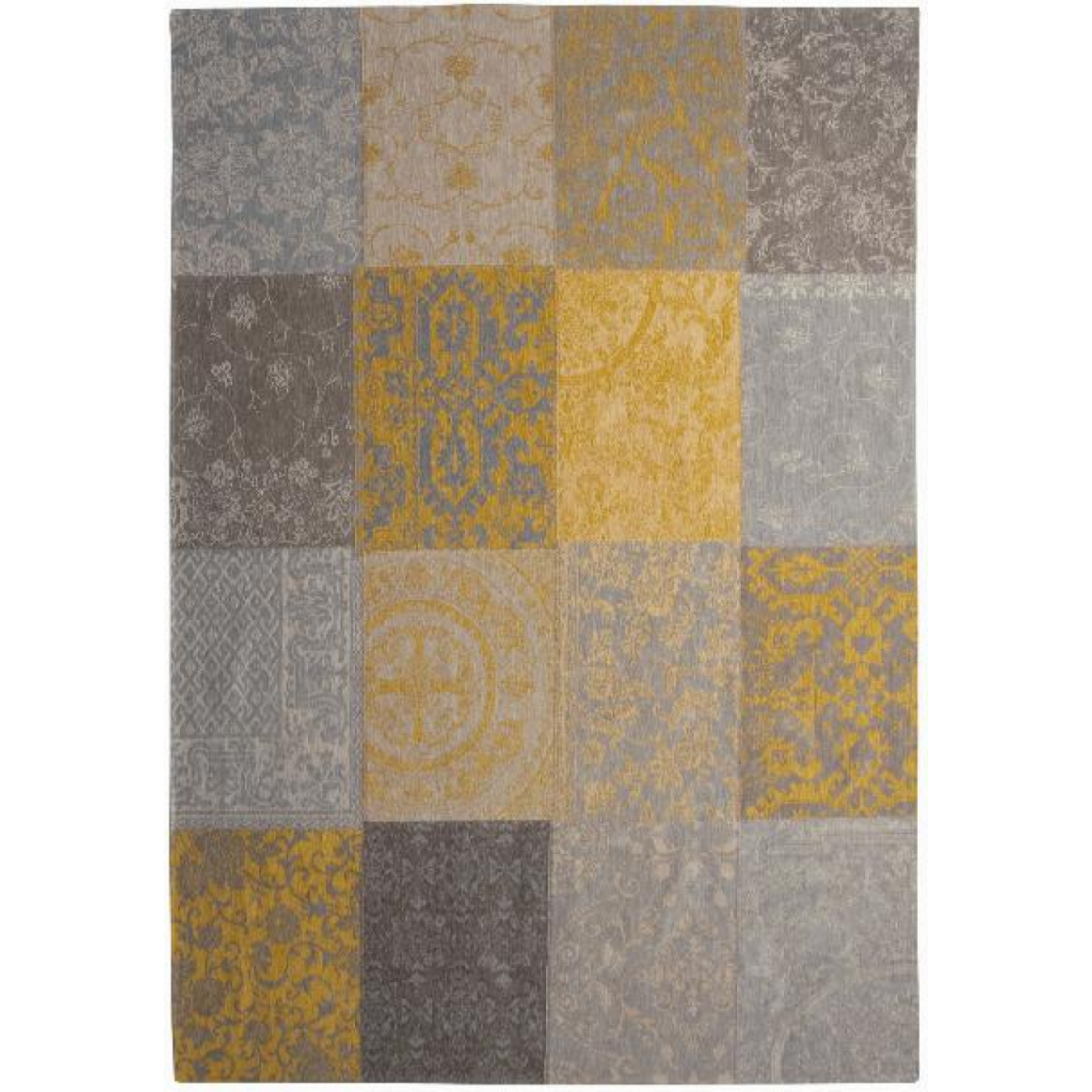 vloerkleed Vintage Multi Yellow 8084