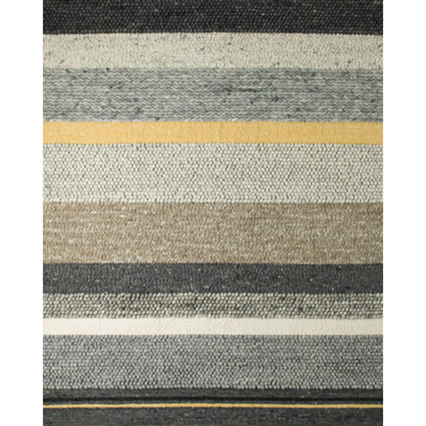 Vloerkleed Perletta Structures Mix Beige met Geel