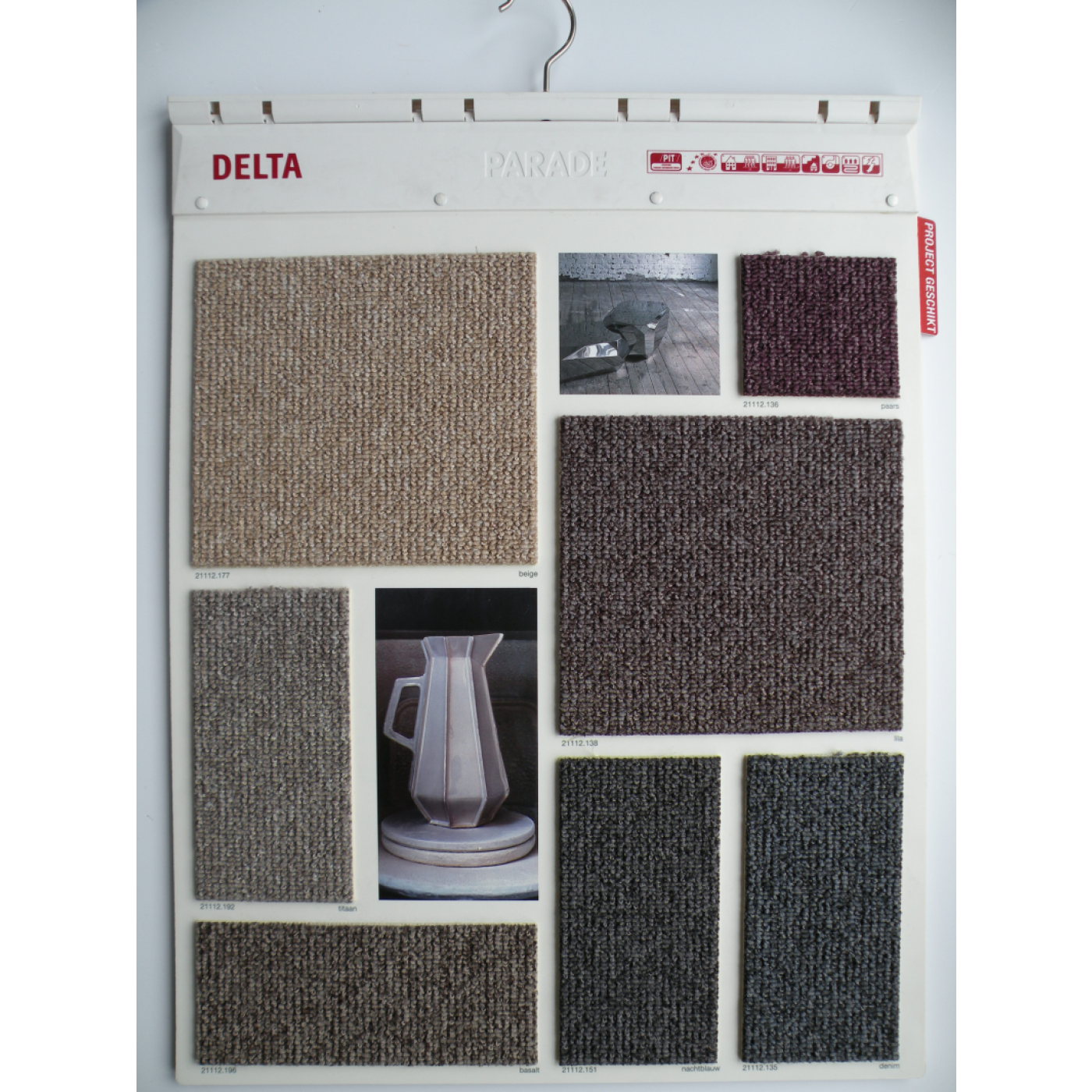 Parade Delta 4 en 5 meter breed -