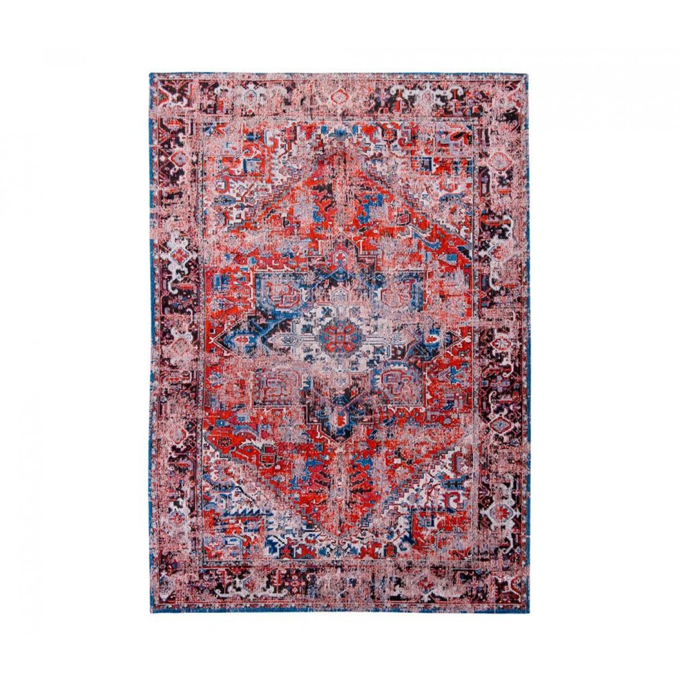 Antiquarian collectie Vloerkleed Antique Heriz classic brick 8703 Hoogte: 3mm (0,12") Samenstelling: 100% katoen Samenstelling rug tapijt: Natural anti-slip latex Gewicht: 1500 gr/m2 Fabricagemethode: Jacquard flatweave