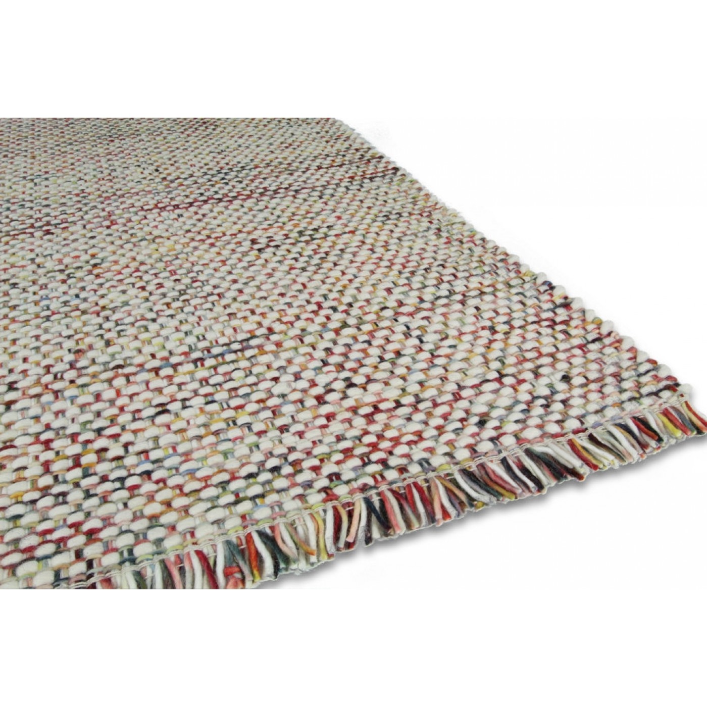 vloerkleed sunshine multi red