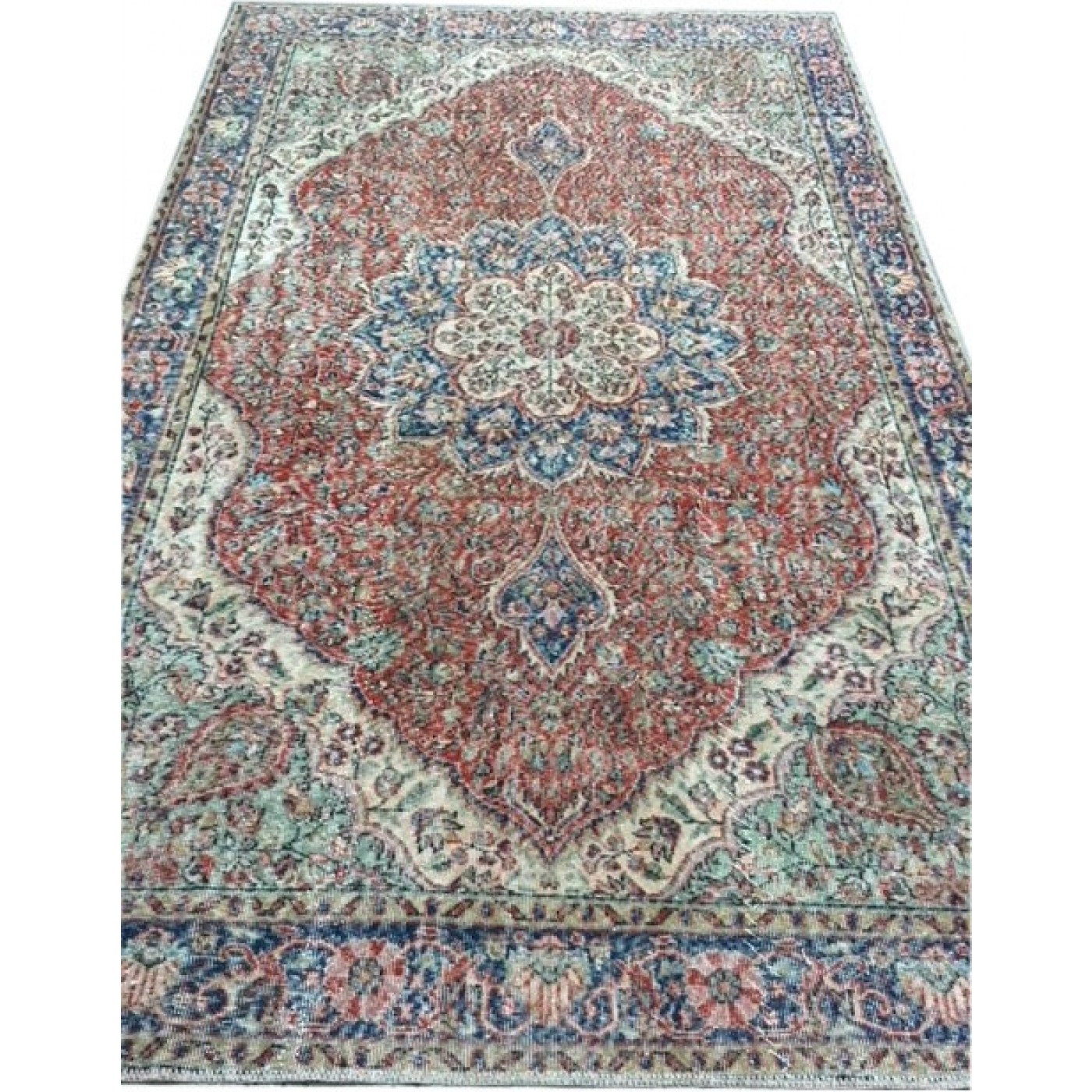 Raadplegen dividend Frank Vintage tapijt handgeknoopt 200 x 316 multi | Karpetwereld
